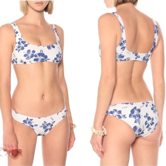 SOLID & STRIPED Other - NWT SOLID & STRIPED The Elle Floral Aloha Biki Set M